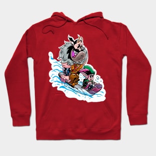 GRUMPUS and Kandi Snowboarding Hoodie